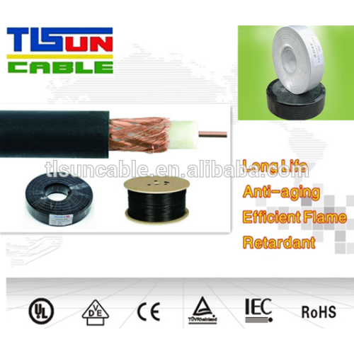 low loss coaxial cable rg6 cable copper ccs with high quality